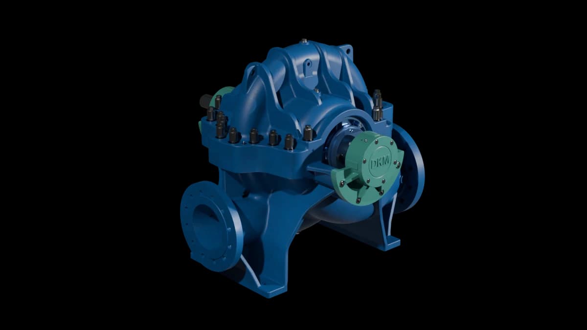 Двухопорные насосы типа D