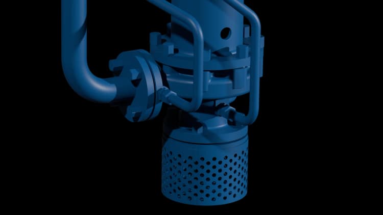 Полупогружные насосы