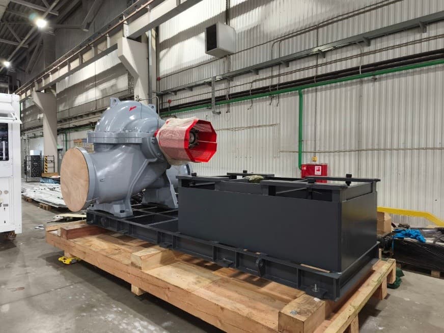 Насосные агрегаты блока оборотного водоснабжения